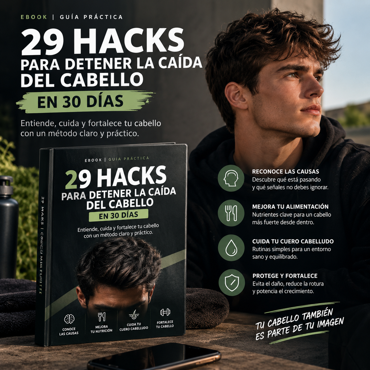29 HACKS PARA DETENER LA CAÍDA DEL CABELLO EN 30 DÍAS